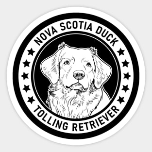 Nova Scotia Duck Tolling Retriever Fan Gift Sticker